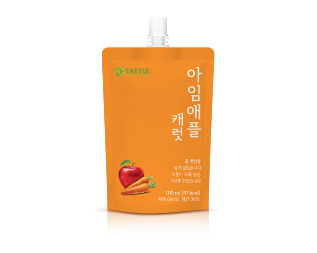 [태율] 아임애플 캐럿 사과당근즙 100ml x 20포