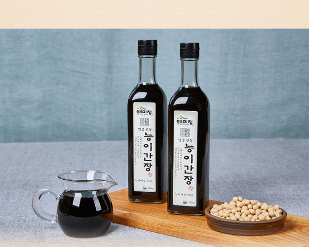 [예미정]전통안동종가집 국산콩 조선 능이간장 500ml