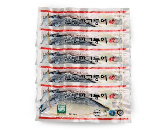 순살안동간고등어 100g*10팩