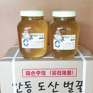안동도산벌꿀 아카시아꿀 (햇꿀) 2.4kg×6 (24년산)