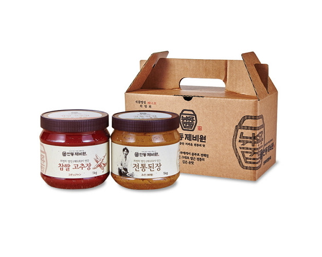 제비원 된장1kg+고추장1kg