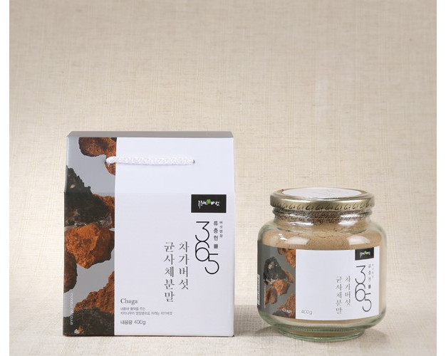 365 차가버섯균사체 분말 400g (주)류충현약용버섯